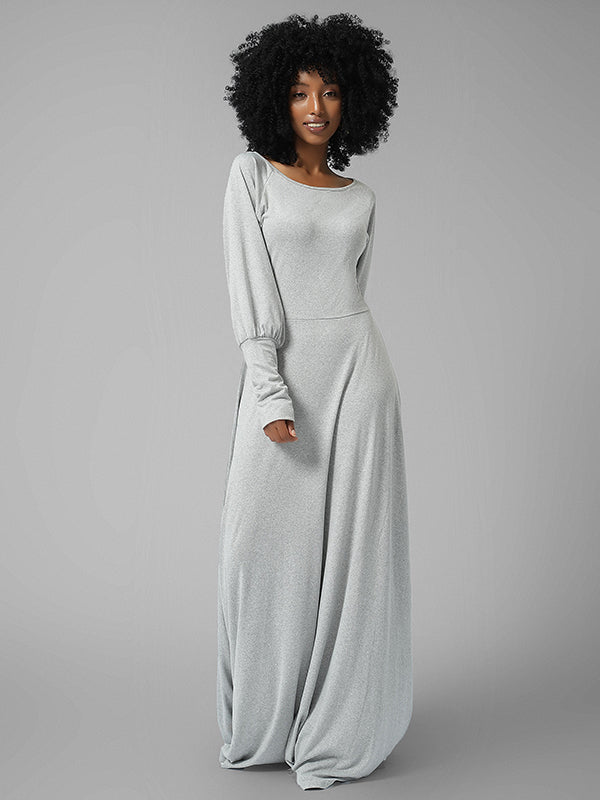 Bishop Sleeve Maxi Dress – HAUS OF SAVAGE