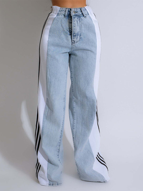 Side Stripe Jeans