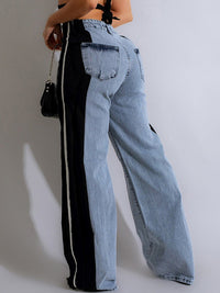 Side Stripe Jeans