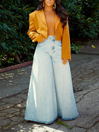 Palazzo Wide Leg Jeans -- sold out