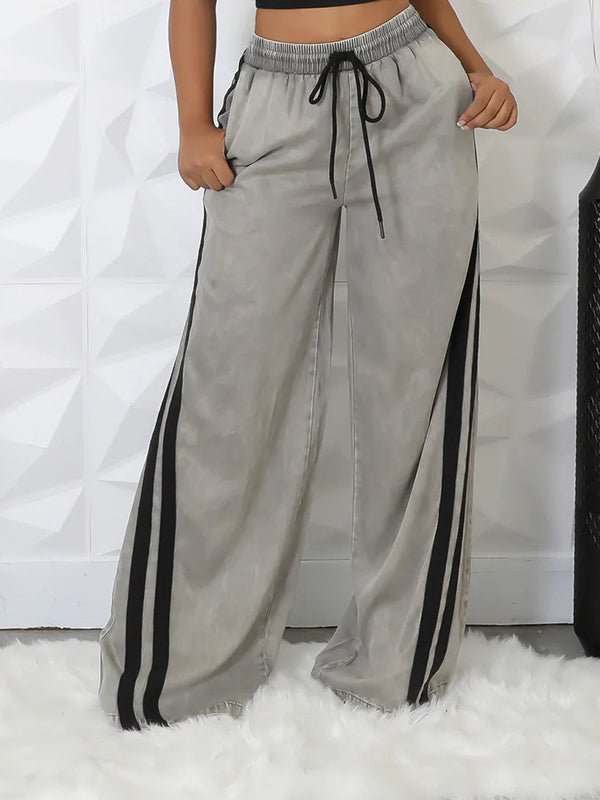 Side Stripe Wash Sweatpants