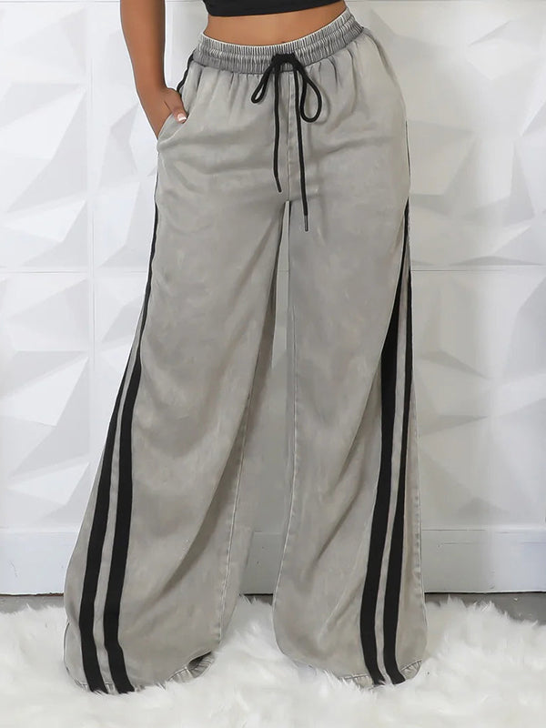 Side Stripe Wash Sweatpants